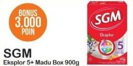 Promo Harga SGM Eksplor 5+ Susu Pertumbuhan Madu 900 gr - Alfamart