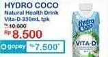 Promo Harga HYDRO COCO Vita-D 330 ml - Indomaret
