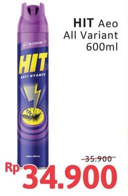 Promo Harga HIT Aerosol All Variants 600 ml - Alfamidi