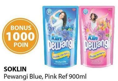 Promo Harga SO KLIN Pewangi Blue, Pink 900 ml - Alfamart