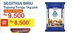 Promo Harga Bogasari Tepung Terigu Segitiga Biru 1 kg - Indomaret