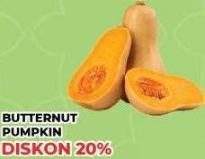 Promo Harga Pumpkin Butternut per 100 gr - Yogya