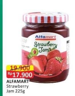 Promo Harga ALFAMART Selai Strawberry 225 gr - Alfamart