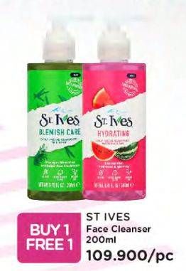 Promo Harga ST IVES Face Cleanser 200 ml - Watsons