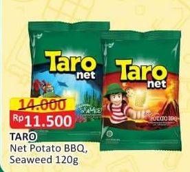 Promo Harga TARO Net Potato BBQ, Seaweed 120 gr - Alfamart
