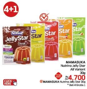 Promo Harga Mamasuka Nutriana Jelly Star All Variants 15 gr - LotteMart
