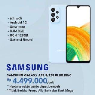 Promo Harga Samsung Galaxy A33 8 GB + 128 GB  - Carrefour