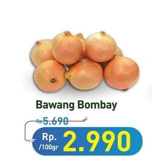 Promo Harga Bawang Bombay per 100 gr - Hypermart