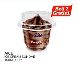 Promo Harga Aice Sundae 100 ml - Indomaret