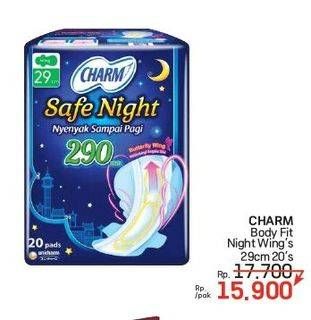 Promo Harga Charm Safe Night Wing 29cm 20 pcs - Lotte Grosir