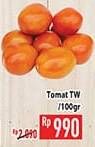 Promo Harga Tomat TW per 100 gr - Hypermart