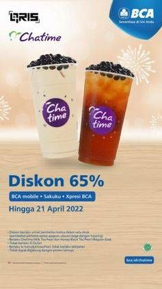 Promo Harga CHATIME Minuman  - Chatime