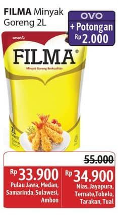 Promo Harga Filma Minyak Goreng 2000 ml - Alfamidi