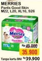 Promo Harga Merries Pants Good Skin M22, L20, XL16, S26  - Alfamart