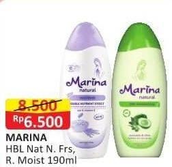 Promo Harga MARINA Hand Body Lotion Nutri Fresh 190 ml - Alfamart