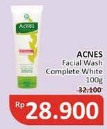 Promo Harga ACNES Facial Wash Complete White 100 gr - Alfamidi