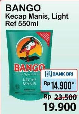 Promo Harga Kecap Manis / Light 550ml  - Alfamart