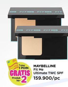 Promo Harga Maybelline Fit Me Ultimate Powder Foundation SPF 44  - Watsons