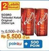 Promo Harga Sosro Teh Botol Original 250 ml - Indomaret