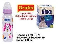 Promo Harga Huki Bottle PP SP 240 ml - Indomaret