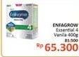 Promo Harga ENFAGROW Essential 4 Susu Formula Vanila 400 gr - Alfamidi