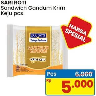Harga Sari Roti Sandwich Krim Keju 49 gr hari ini Selasa, 28 Jul 2026 ...