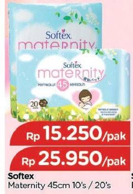 Promo Harga Softex Maternity 45cm 10 pcs - TIP TOP
