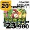 Promo Harga DIAMOND Jungle Juice 1000 ml - Giant