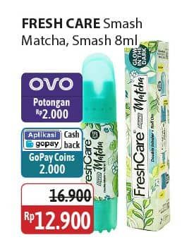 Promo Harga Fresh Care Minyak Angin Aromatherapy Double Inhaler + Roll On Matcha 8 ml - Alfamidi