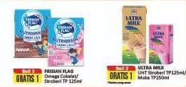 Promo Harga Ultra Milk/Frisian Flag UHT  - Alfamart