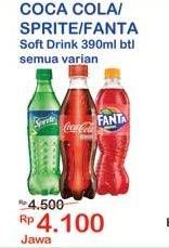 Promo Harga COCA COLA Minuman Soda All Variants 390 ml - Indomaret