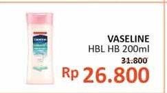 Promo Harga VASELINE Intensive Care Healthy White UV Lightening 200 ml - Alfamidi