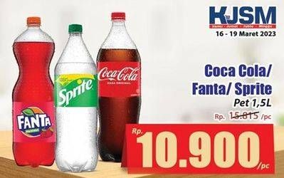Coca Cola / Fanta / Sprite Pet 1,5L