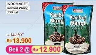 Promo Harga Indomaret Karbol Wangi Pine Oil 800 ml - Indomaret