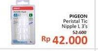 Promo Harga PIGEON Peristaltic Nipple Slim Neck  - Alfamidi