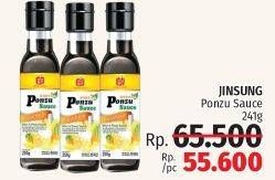 Promo Harga JINSUNG Ponzu sauce 241 gr - LotteMart