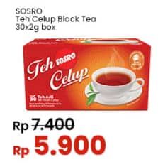 Promo Harga Sosro Teh Celup per 30 pcs 2 gr - Indomaret