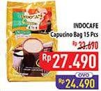 Promo Harga Indocafe Cappuccino per 15 sachet 25 gr - Hypermart