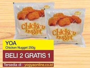 Promo Harga YOA Chicken Nugget 250 gr - Yogya