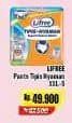 Promo Harga Lifree Popok Celana Tipis & Nyaman Bergerak XXL5 5 pcs - Alfamart