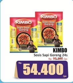 Promo Harga Kimbo Sosis Sapi Goreng 744 gr - Hari Hari