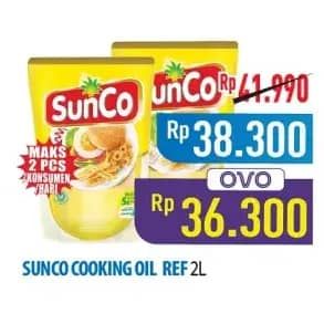 Promo Harga Sunco Minyak Goreng 2000 ml - Hypermart