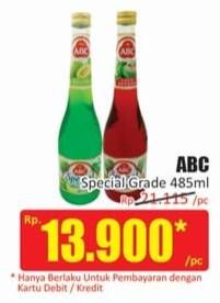 Promo Harga ABC Syrup Special Grade 485 ml - Hari Hari