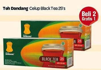 Promo Harga Dandang Teh Celup Black Tea 25 pcs - Carrefour