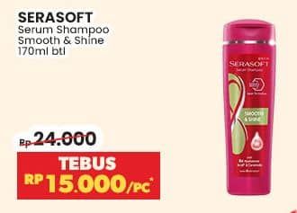 Promo Harga Serasoft Shampoo Smooth Shine 170 ml - Indomaret