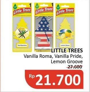 Promo Harga LITTLE TREES Assorted Freshner Vanillaroma, Vanillapride, Lemon Groove  - Alfamidi