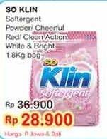 Promo Harga Softergent/ Detergent 1.8kg  - Indomaret