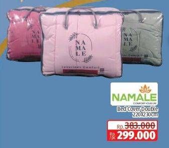 Promo Harga NAMALE Bed Cover Double 220 X 230 Cm 1 pcs - Lotte Grosir