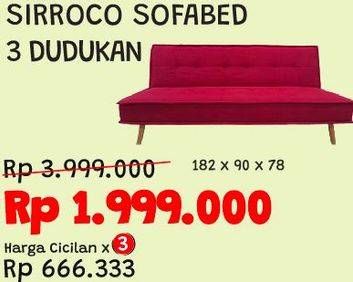 Promo Harga Sirroco Sofa  - Courts