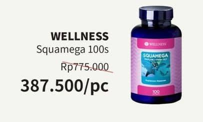 Promo Harga Wellness Squamega 100 pcs - Guardian